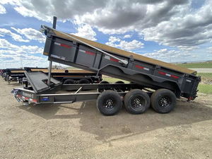 2026 Diamond C LPT 16' Low Profile Telescopic dump <b>trailer</b> 2 axle Wholesale Hydraulic Tilt Aluminum Alloy Full <b>Trailer</b> for <b>Farm</b> - Product Image 5
