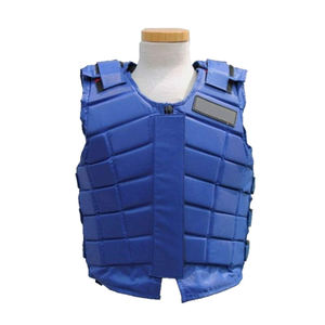 Nouvel arrivage de gilet de sécurité d'équitation de couleurs unies réglable et antidérapant équipement équestre unisexe de protection du corps avec logo personnalisé - Product Image 1