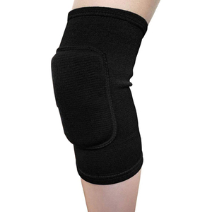New Compression Gym Squat Training Knee Supports Protector Kneepads Professional Weightlifting Solid Colors Knee <b>Pads</b> - Product Image 2