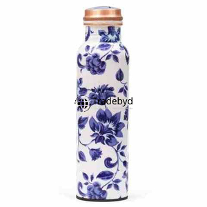 Bouteille en cuivre large luxueuse pour un usage personnel et cadeau Tradebyd Plastic Drinkware - Product Image 5