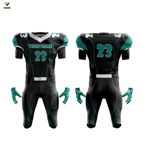 OEM Nuevo Diseño Personalizado Fútbol Americano Jerseys Personalizado Impreso Barato Fútbol Americano Uniformes Set - Product Image 2