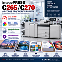 Imprimante multifonction couleur A3 reconditionnée C265 C270, presse numérique, copieur, scanner, fabriqué au Japon pour l'impression commerciale