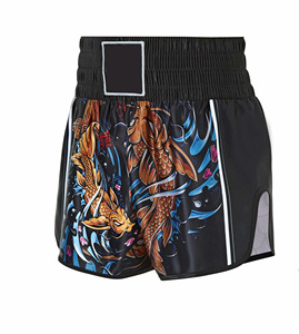 Pantalones cortos de lucha de MMA verdes de alta calidad OEM, ropa de artes marciales de entrenamiento de Judo para hombres, ropa de artes marciales nocturnas de ajuste largo - Product Image 3