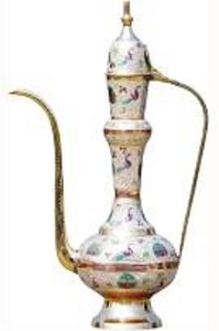 Ensemble de 3 tasses à thé et café en laiton, de conception arabe, fabricant indien - Product Image 4