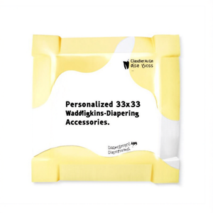 ผ้าเช็ดปากแบบสั่งทำพิเศษขนาด 33x33 ซม. - อุปกรณ์สำหรับการเปลี่ยนผ้าอ้อม - Product Image 3