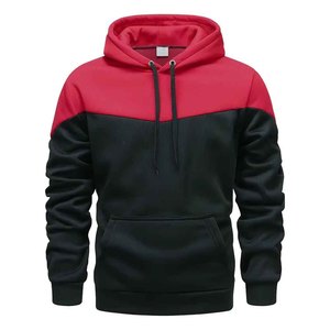 Vente en gros Nouvel arrivage Sweat à capuche pour hommes avec impression de logo personnalisé léger de haute qualité en polaire Colorblock Dernier cri pour hommes 2025 - Product Image 1