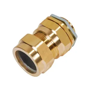 Prensaestopas de latón resistente a prueba de explosiones para instalaciones eléctricas de alto rendimiento en la zona 1 disponibles a precio de fábrica - Product Image 3