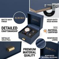 Insert en mousse EVA pour une protection renforcée, pour cadeaux de luxe, boîte cadeau pliable avec logo personnalisé, construction robuste