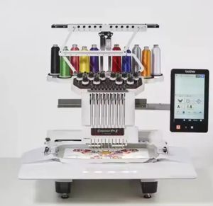Máquina de Bordar de Alta Calidad Pro X PR1050X de 10 Agujas y Kits de Aros para Gorras - Product Image 1