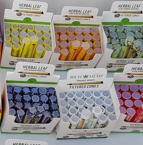 ใบมะเกลือปรุงรสใบมิ้นต์บลูเบอร์รี่แตงโมกล้วยองุ่นที่ไม่มีการกรองกรวยใบปาล์มทำจากไม้มะเกลือ - Product Image 6