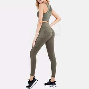 Pakistán hizo un precio barato Mujeres Yoga Set Cómodo Mujeres Yoga Set Venta en línea Mujeres Yoga Set - Product Image 6