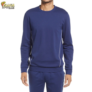 Pull-over surdimensionné personnalisé de grande taille pour hommes Sweat-shirt à capuche uni à motif pour l'hiver pour Streetwear Fitness Sports - Product Image 2