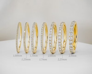 Moissanite เพชรสีขาวเต็มเงินสเตอร์ลิงหมั้นแหวนที่สวยงามวงแหวนสําหรับผู้หญิงและเครื่องประดับที่กําหนดเอง - Product Image 2