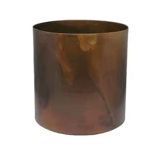 Jars à bougies écologiques faits à la main en métal galvanisé de qualité supérieure et durable - Formes variées, cylindriques élégants pour la maison - Product Image 2