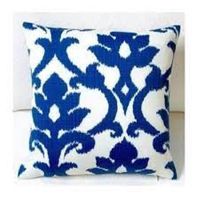 Cercle Design brodé à la main coussin décoratif bois taie d'oreiller coton main housse de coussin coton bio taie d'oreiller