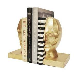 Grandes serre-livres en métal à base large, construction robuste, idéales pour les livres, albums et dossiers de grande taille - Product Image 1