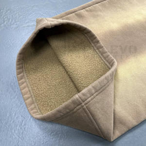 เสื้อฮู้ดสำหรับผู้ชายสีพื้น100% ผ้าคอตตอนสีทึบพิมพ์ลายเอง3D พัฟฟ์ - Product Image 2