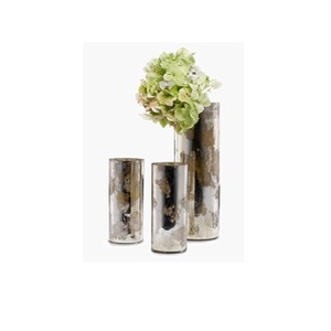 Vase à fleurs en métal de style vintage pour la décoration de la maison, fabrication sur mesure, design artisanal, vases à fleurs en aluminium, vente en gros - Product Image 3