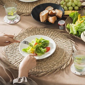 Napperon rond jonc de mer Produits écologiques Fabriqué au Vietnam Napperon Décoration de table en gros - Product Image 4