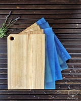 Planches à découper en bois d'olivier et en résine personnalisées Planches à découper en bois époxy faites à la main Planches de charcuterie de luxe
