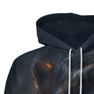 เสื้อมีฮู้ดสวมหัวแขนยาวลำลองพิมพ์ลายดิจิตอลสำหรับผู้ชายเสื้อผ้าแนวสตรีทพิมพ์ลายดิจิตอล - Product Image 4