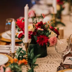 Chemin de table en coton lavable et écologique - Product Image 4