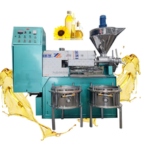 Grote Vacuümoliepers, Verwerking 300-400Kg Per Uur Met Twee Oliefiltervaten Capaciteit Uur Notenoliepers HJ-PR125