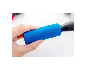 Cuerda de salto de espuma de ejercicio pesado antideslizante de plástico de PVC personalizada al por mayor cuerda de saltar de entrenamiento físico con mango de espuma - Product Image 1