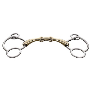 Joxar-mordaza ecuestre de alta calidad, accesorio Universal con doble articulación, Sensogan Bit - Product Image 5