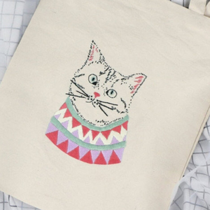 Sac fourre-tout personnalisé en toile de coton biologique brodé 100% sacs fourre-tout en coton pour femmes OEM fabriqué au Vietnam - Product Image 4