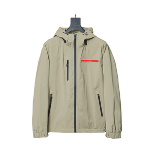 Sudadera con Capucha Cortavientos para Hombre, Nueva Moda Urbana, de Alta Calidad, con Cierre, Transpirable, de Secado Rápido, con Bolsillo y Logotipo Personalizable - Product Image 6