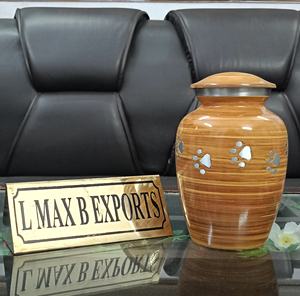 โกศใส่ศพสำหรับสัตว์เลี้ยงทำจากโลหะขี้เถ้าโกศที่ระลึกขายดีสำหรับตกแต่งบ้าน - Product Image 6