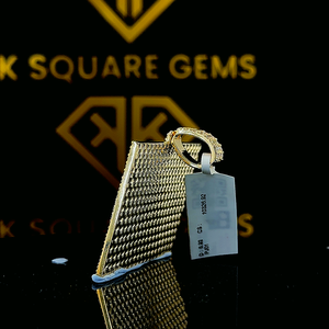 Pendentif lettre personnalisée Hip Hop, pendentif numéro Hip Hop pour hommes, pendentif lettre Moissanite MUDO, bijoux Ice Out Hip Hop - Product Image 4