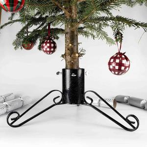 Artículo de Navidad más vendido Soporte de árbol de metal Jardín de Casa Pantalla antideslizante Hierro rústico Soporte de árbol de Navidad Característica ajustable - Product Image 4