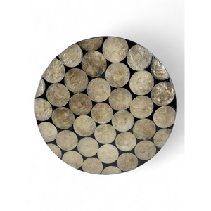 Manteles Individuales Redondos de Capiz al por Mayor para Cadenas de Tiendas, Proyectos de Decoración del Hogar y Estilo Diario de Mesa, desde Vietnam - Product Image 1