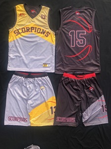 Camisetas de Baloncesto Personalizadas para Hombre, Uniformes de Baloncesto Reversibles Juveniles, Conjuntos de Camiseta sin Mangas de Verano - Product Image 5