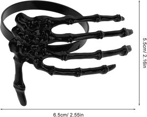 แหวนผ้าเช็ดปากต้นปาล์มผีฮาโลวีนตกแต่งโต๊ะโลหะสำหรับงานปาร์ตี้ฮาโลวีนและฟังก์ชั่นอื่นๆ - Product Image 6