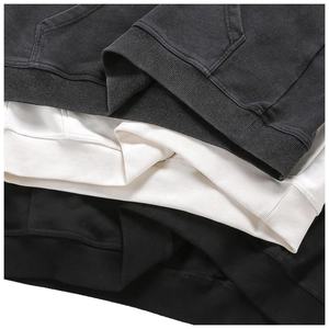 Acid Wash Sun Fade Effect No Drawstrings Heavyweight Cotton Fleece Pullover Hoodie Graphic Print Drop shoulder <b>Sweatshirt</b> & Pant - Product Image 6