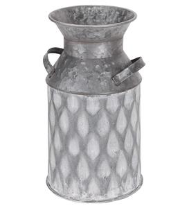 Seau en métal antirouille de vente chaude avec poignées jardinières galvanisées pour l'extérieur jardinières de seau de panier décor de fleurs Vintage - Product Image 5