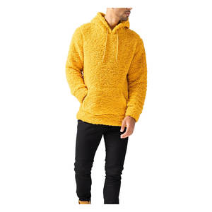 New Trending New Arrival <b>Sherpa</b> Fluffy <b>Fleece</b> <b>Hoodie</b> Sweatshirts Heavyweight Thick Fur Pullover Hoodies Basics Cotton Blended - Product Image 2