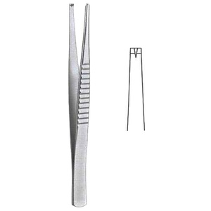 Ensemble d'instruments manuels de haute qualité en acier inoxydable allemand, comprenant des pinces à pansements et des pinces à tissus Treves - Product Image 1