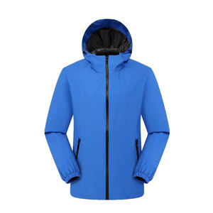 Chaqueta Cortavientos Larga con Capucha y Parches Personalizados de Invierno de Alta Calidad para Hombre con Color Personalizado y Servicio OEM - Product Image 4