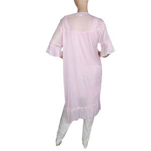 Ensemble de 2 chemises de nuit pour femmes - Rose thé - Product Image 3