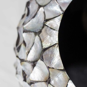 Vase de sol en nacre fait à la main, Vase en coquillage blanc, meilleure vente aux pays-bas - Product Image 5