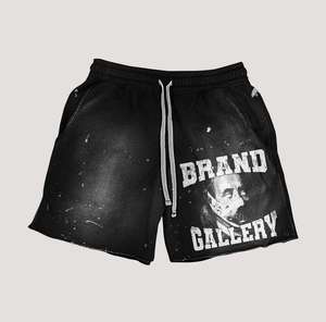 Boxy ชุด2ชิ้นสำหรับผู้ชาย, เซ็ตเสื้อยืดกางเกงลำลองแขนสั้นชุดเสื้อผ้า2ชิ้นโลโก้ตามสั่ง - Product Image 5