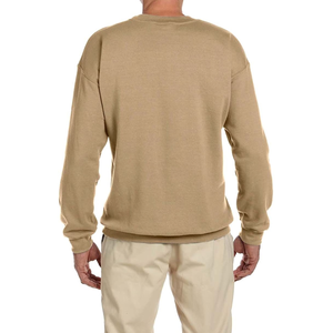 Sweat-shirts à capuche personnalisés pour hommes 100 % coton coupe classique en molleton anti-plis numérique avec fermeture éclair et broderie – Vêtements d'hiver - Product Image 3