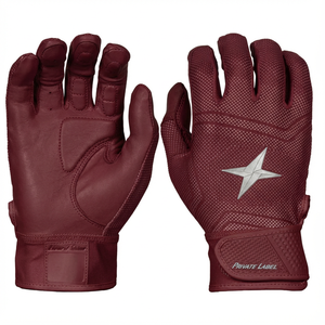 Prix de gros en vrac, conception personnalisée, couleurs, taille, gants de frappe de baseball, paume en peau de chèvre, dissipation des chocs, gants de frappe de softball - Product Image 3