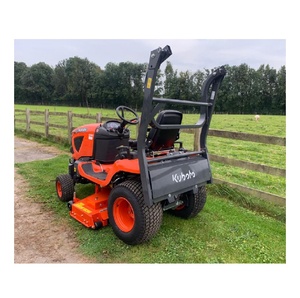 Tondeuse à gazon compacte Kubota G261 avancée, tracteur de jardin fiable, moteur performant, équipement de coupe d'herbe efficace pour les pelouses agricoles - Product Image 6