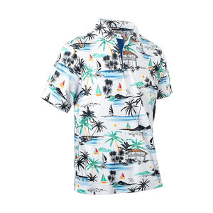 เสื้อโปโลกอล์ฟผู้ชายใส่สบาย แห้งเร็ว ผ้าคอตตอนผสมโพลีเอสเตอร์ - Product Image 1