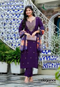 Kurti Moderno de Rayón Viscosa Pesado Estilo Maharashtra con Estampado Digital y Borde Recto para Uso Diario y Fiestas de Oficina - Product Image 4